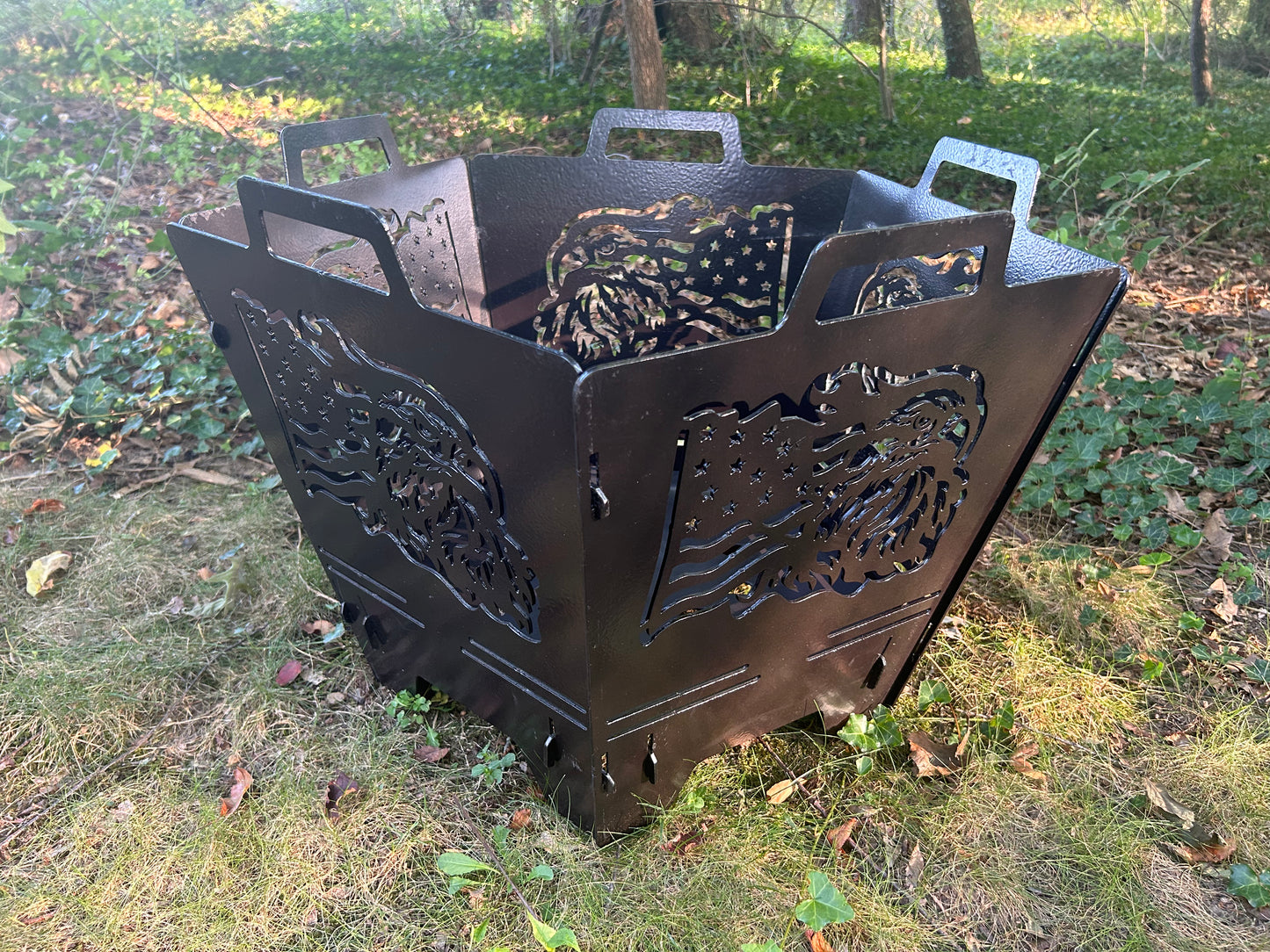 Pentagonal Portable Firepit
