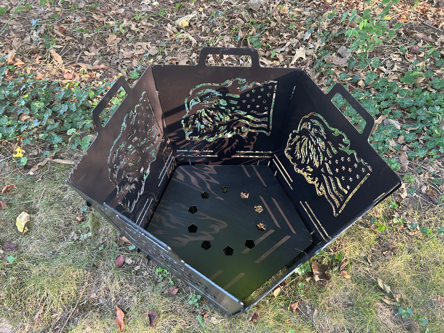 Pentagonal Portable Firepit