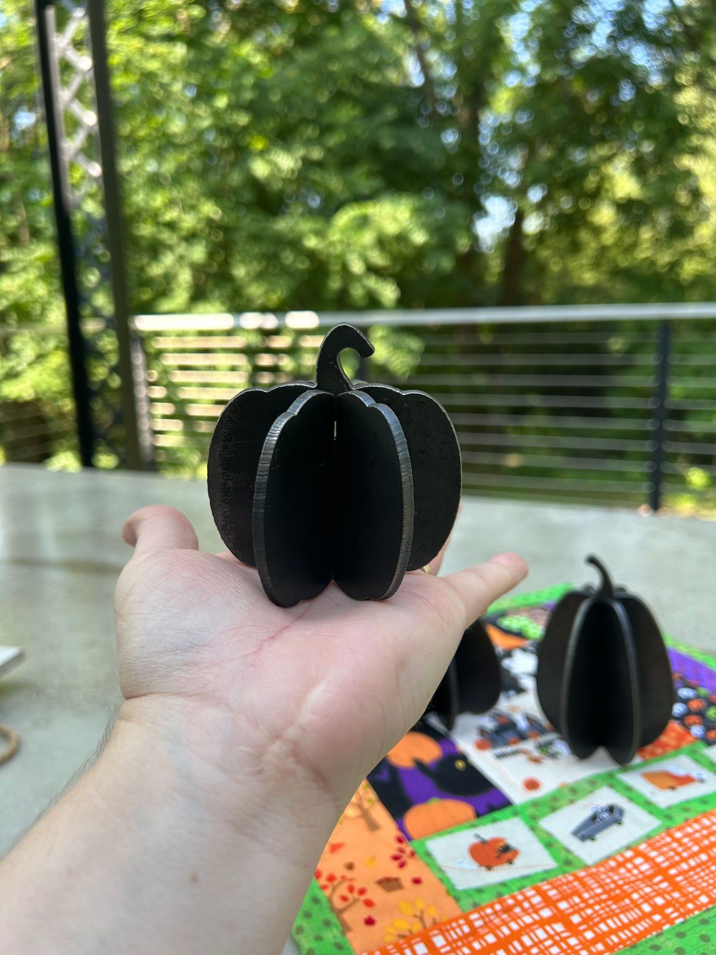 Steel Pumpkin Patch