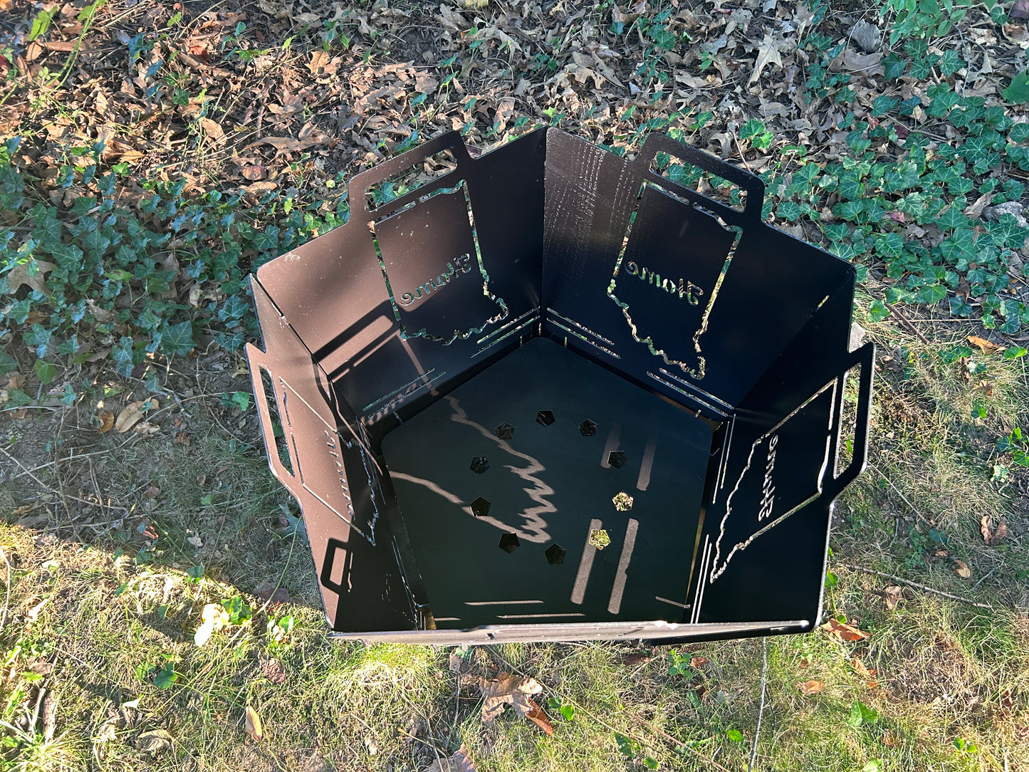 Pentagonal Portable Firepit